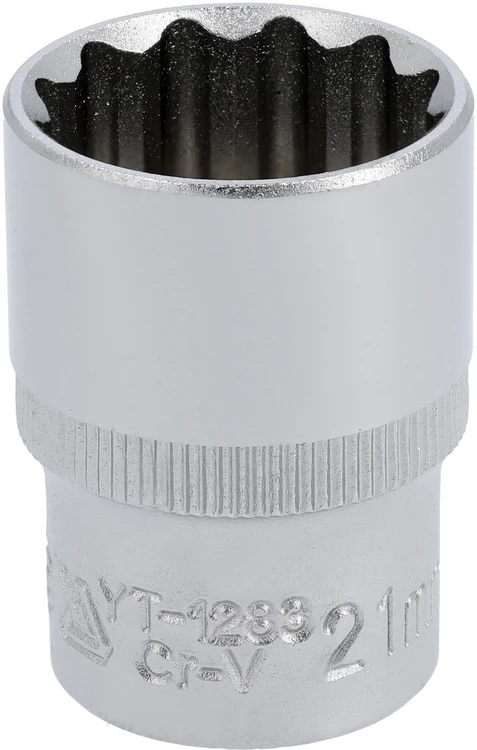 Toya Sa Poland YATO NASADKA DWUNASTOKĄTNA 1/2" KRÓTKA 21mm