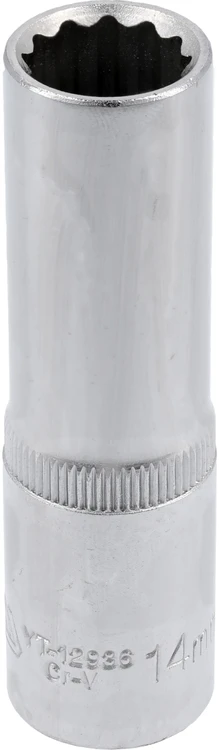YATO NASADKA DWUNASTOKĄTNA 1/2" DŁUGA 14mm
