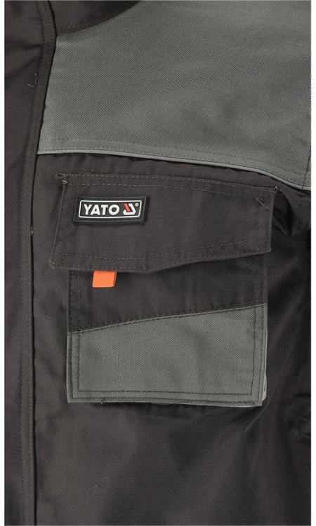 Striukė Yato YT-80179; L/XL; juodas/pilkas