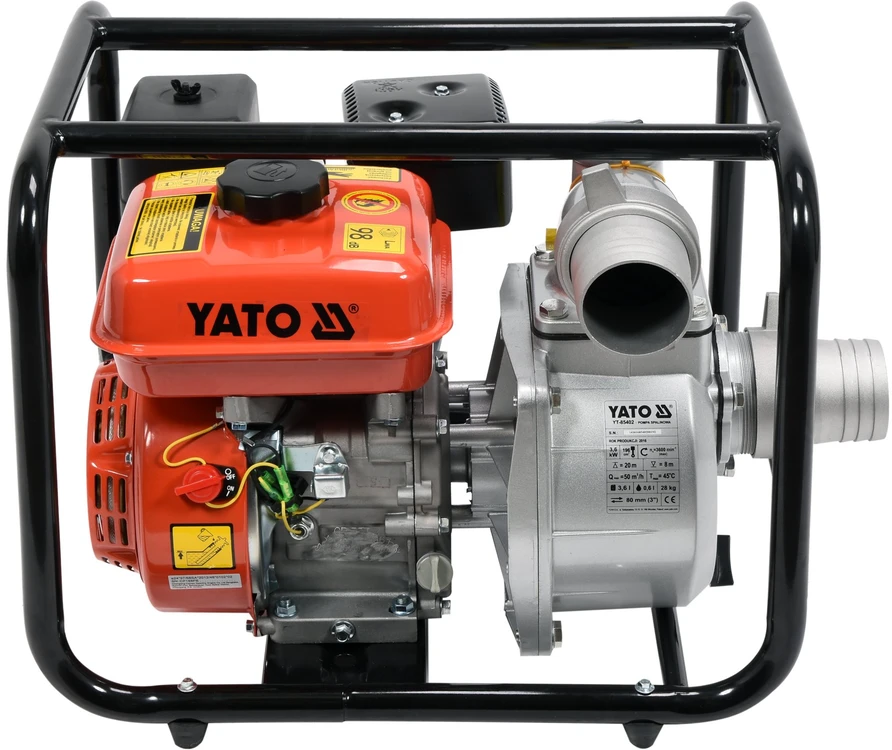 YATO benzininis vandens siurblys 3" 5,9HP 60m3/h 85402