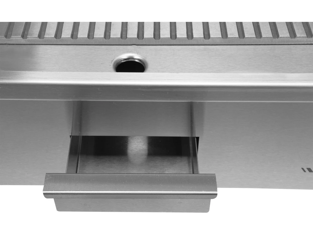 Virdulys Yato Elektrinė grilio plokštė, briaunota, 55 cm, profesionaliam naudojimui