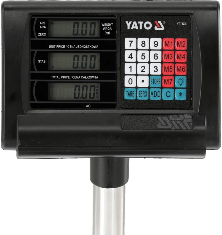Yato Toya Sa Poland Elektroninės platforminės svarstyklės 100 kg/20g paklaida (YT-73275)