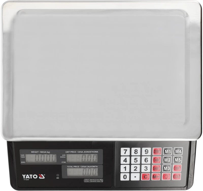 Yato ELEKTRONINĖS SVARSTYKLĖS 40KG/5G