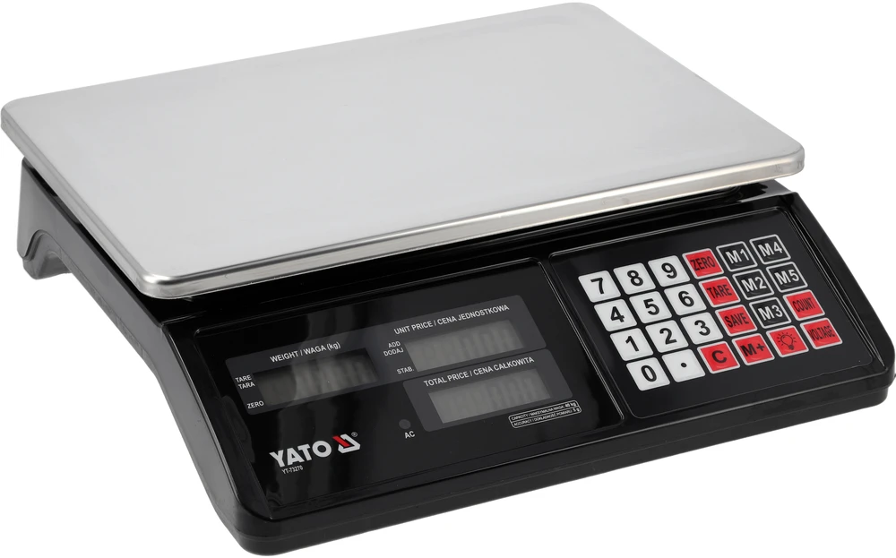 Yato ELEKTRONINĖS SVARSTYKLĖS 40KG/5G