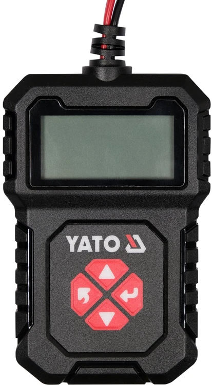 Yato Elektroninis akumuliatoriaus testeris 12V, EFB AGM gelio, auto akumuliatoriams