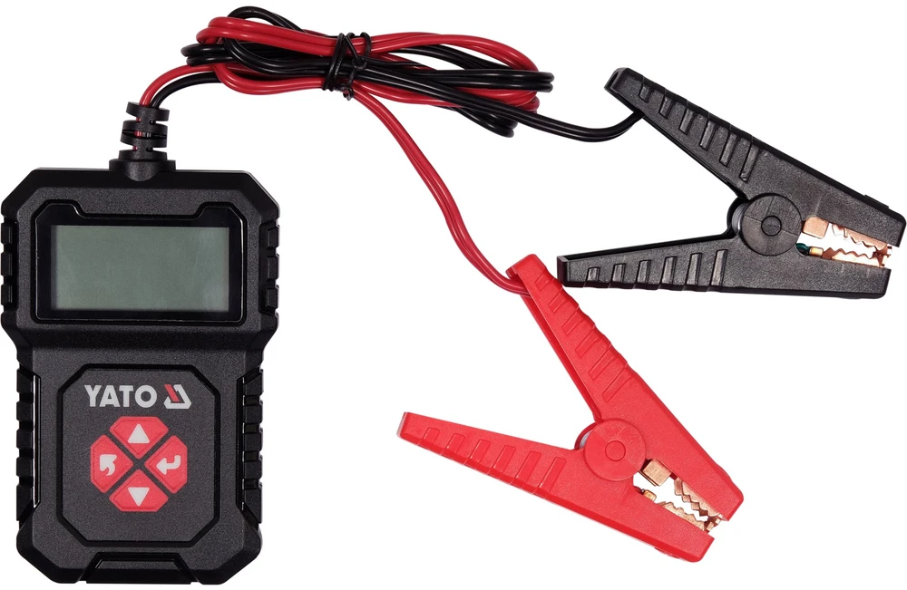 Yato Elektroninis akumuliatoriaus testeris 12V, EFB AGM gelio, auto akumuliatoriams