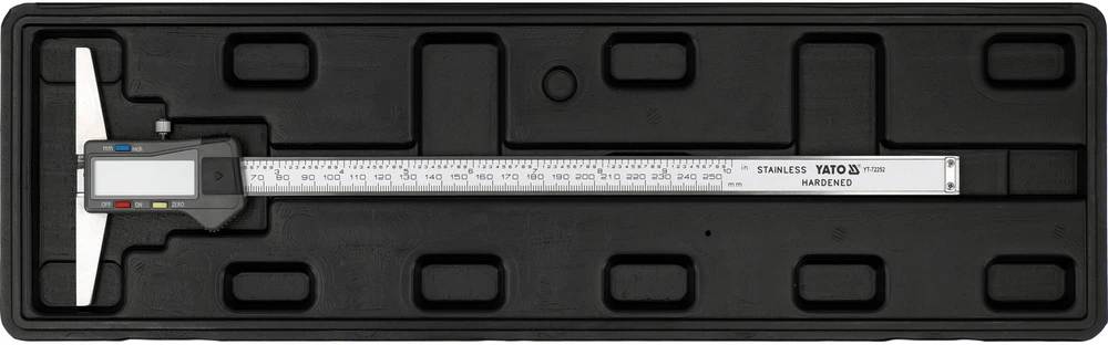 Yato Skaitmeninis gylio slankmatis | 0–250 mm (YT-72252)