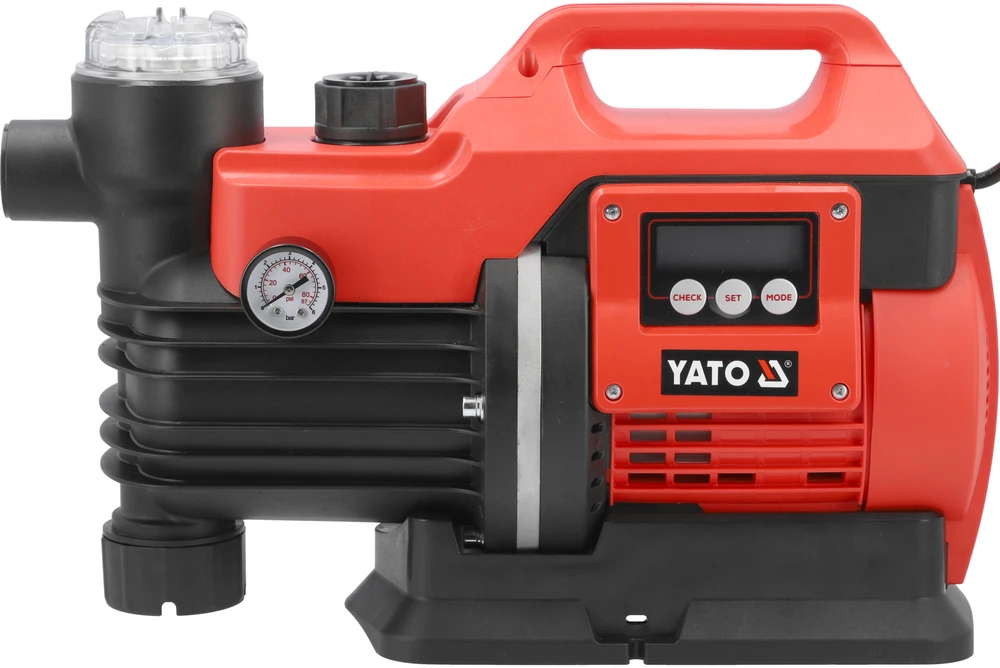 Yato Elektroninis vandens siurblys, sodo drėkinimui, didelis srautas, automatinis veikimas, švaraus vandens perdavimo siurblys
