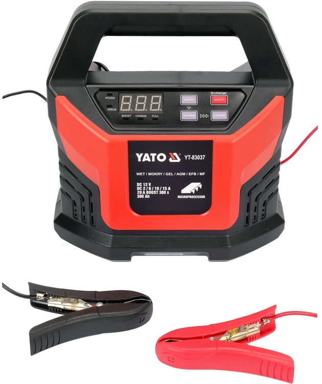 YATO ELEKTRONINIS LYGINtuvas 12V/2/6/10/15/20A