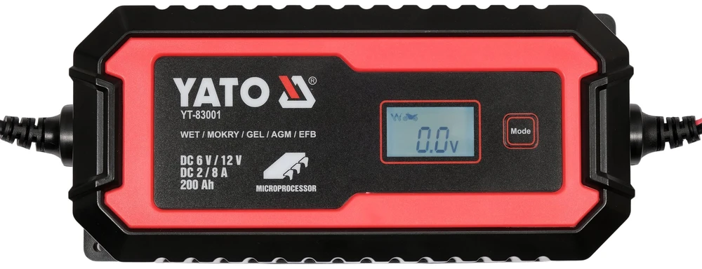 YT.ELECTRONIC RECTIFIER 6V/2A, 12V/8A | Yato