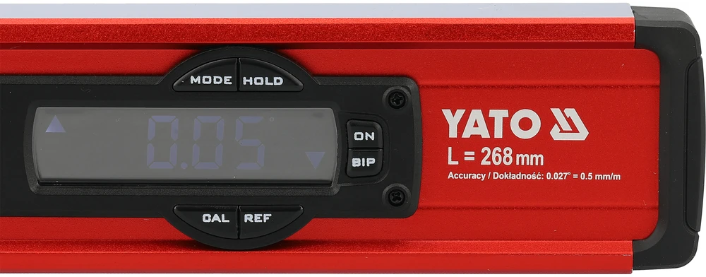 Yato ELEKTRONINIS LYGIS 10,5 colio / 268 mm,