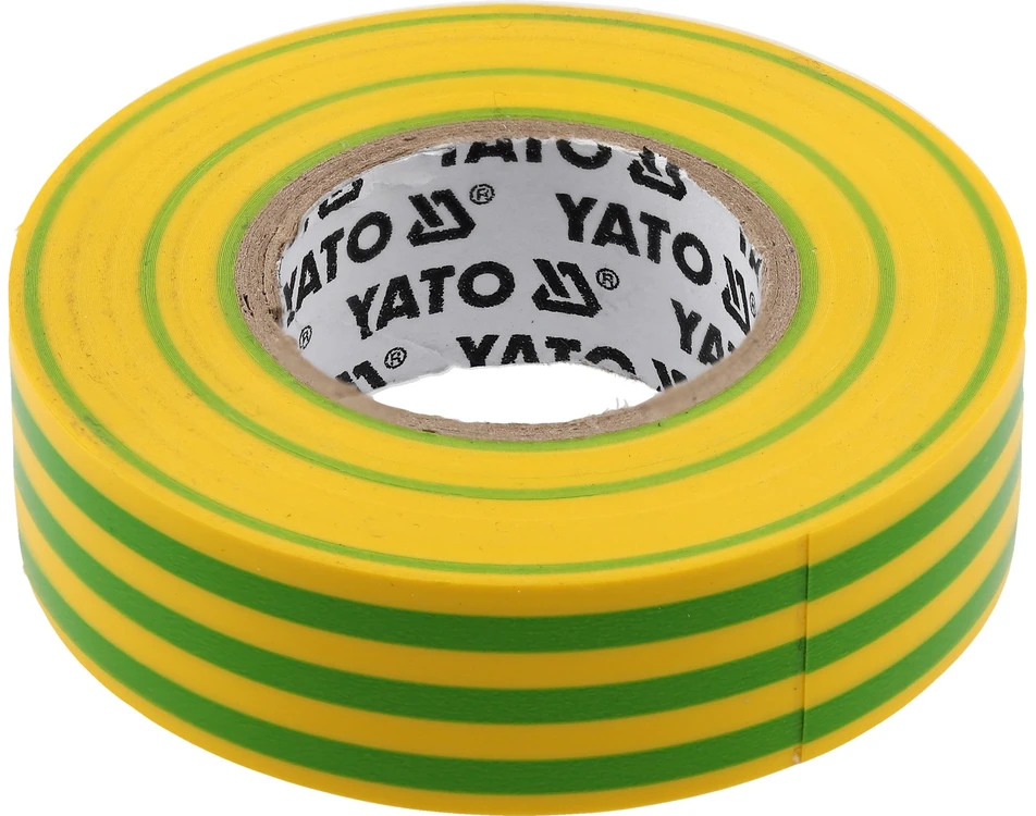 YATO TAŚMA ELEKTOIZOLACYJNA 19mm x 20m ŻÓŁTO - ŽALIA