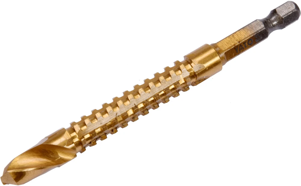 Grąžtas Yato FREZAVIMAS METALUI 9,0 mm HSS-TIN HEX