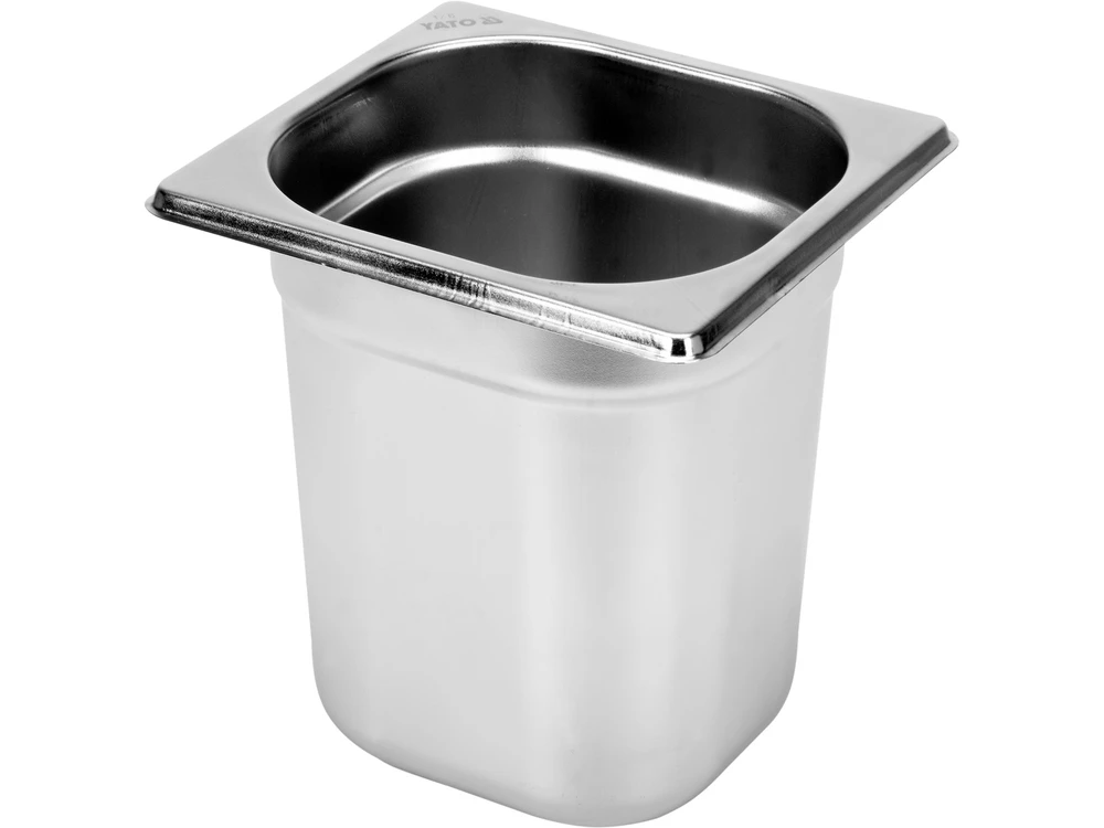 Yato Toya Sa Poland Gastronominis indas GN 1/6 | 176 × 162 × 200 mm | nerūdijantis plienas | 3,4 l (YG-00293)