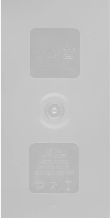 Yato GASTRONOMINIS KONTENIERIS GN 1/2 150MM PP