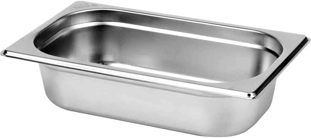Yato Toya Sa Poland Gastronominis indas GN 1/4 | 265 × 162 × 65 mm | nerūdijantis plienas | 1,5 l (YG-00282)