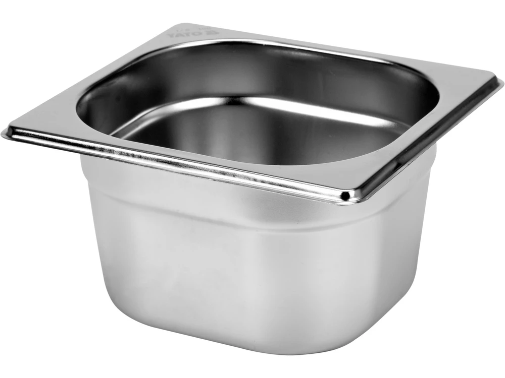 Yato Toya Sa Poland Gastronominis indas GN 1/6 | 176 × 162 × 100 mm | nerūdijantis plienas | 1,5 l (YG-00291)