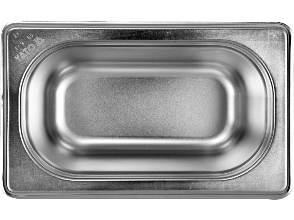 Yato Toya Sa Poland Gastronominis indas GN 1/9 | 176 × 108 × 65 mm | nerūdijantis plienas | 0,55 l (YG-00295)