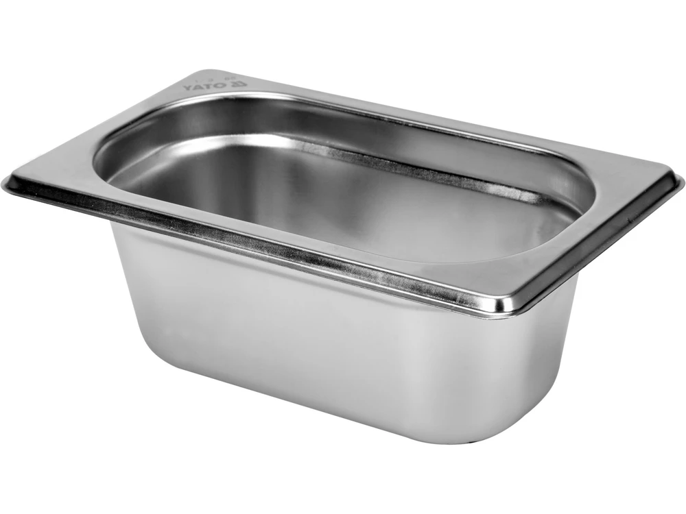 Yato Toya Sa Poland Gastronominis indas GN 1/9 | 176 × 108 × 65 mm | nerūdijantis plienas | 0,55 l (YG-00295)