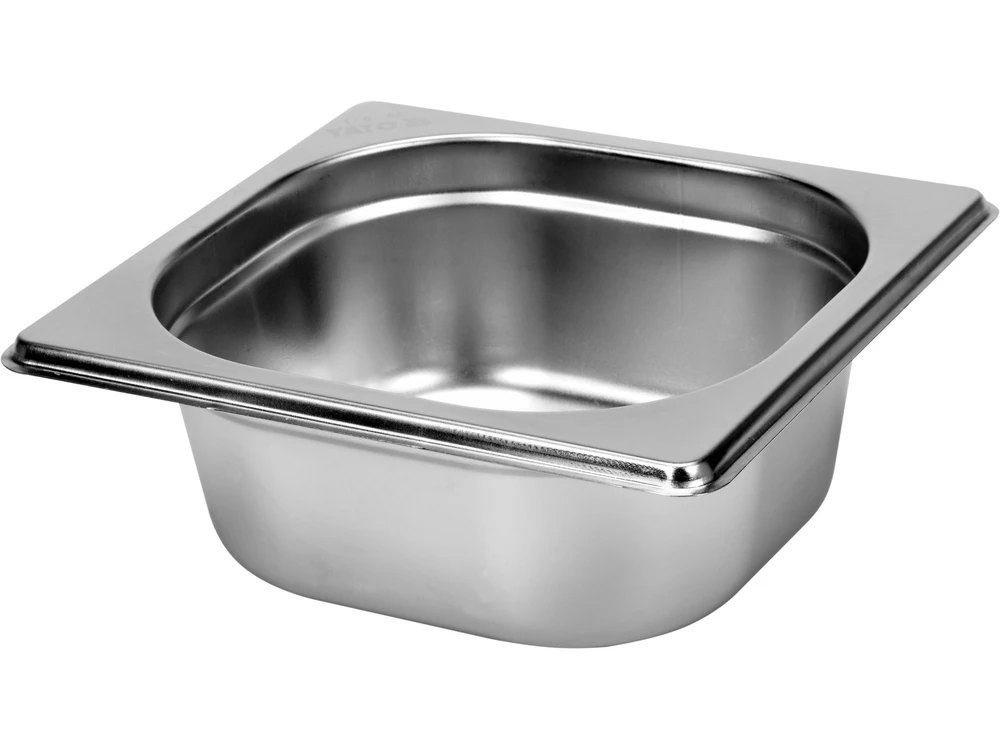 Yato Toya Sa Poland Gastronominis indas GN 1/6 | 176 × 162 × 65 mm | nerūdijantis plienas | 1,0 l (YG-00290)