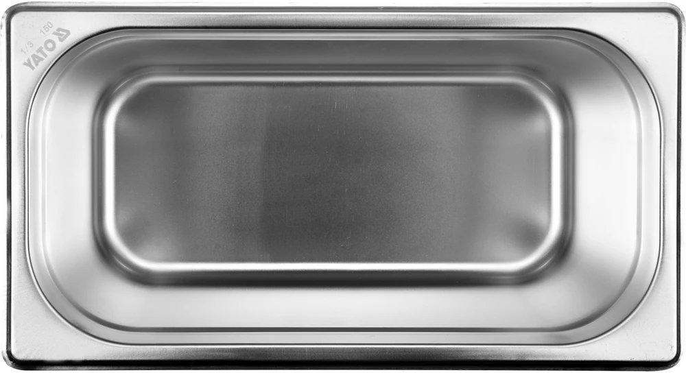 Yato Toya Sa Poland Gastronominis indas GN 1/3 | 325 × 176 × 150 mm | nerūdijantis plienas | 5,5 l (YG-00274)
