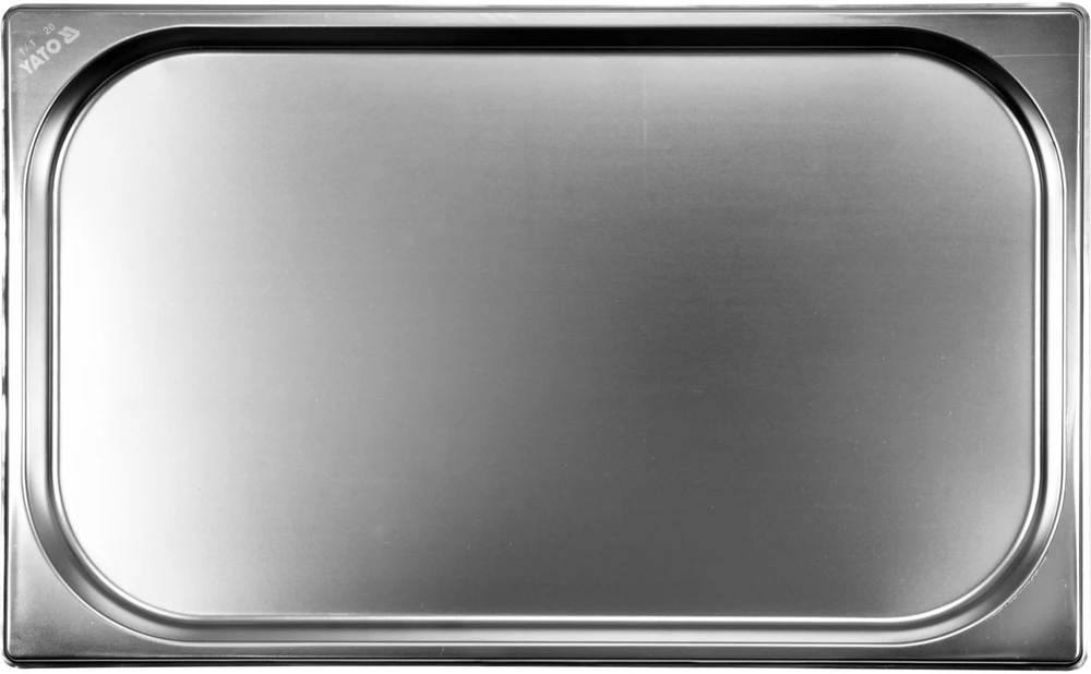 Yato Toya Sa Poland Gastronominis indas GN 1/1 | 530 × 325 × 20 mm | nerūdijantis plienas | 3,0 l (YG-00250)