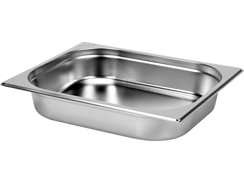 Yato Toya Sa Poland Gastronominis indas GN 1/2 | 325 × 265 × 65 mm | nerūdijantis plienas | 3,5 l (YG-00262)