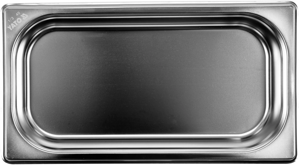 Yato Toya Sa Poland Gastronominis indas GN 1/3 | 325 × 176 × 40 mm | nerūdijantis plienas | 1,5 l (YG-00271)