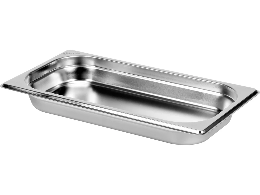Yato Toya Sa Poland Gastronominis indas GN 1/3 | 325 × 176 × 40 mm | nerūdijantis plienas | 1,5 l (YG-00271)