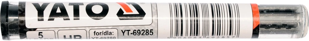 YATO GRAPHITE HB 5 PCS 69285
