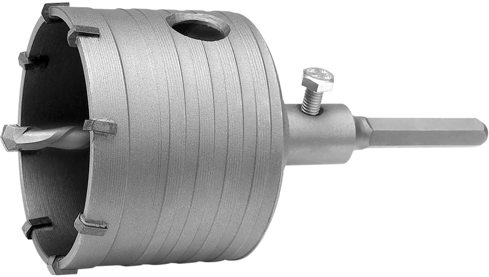 Grąžtas YATO KORONA HEX 80mm DO UDARU 4401
