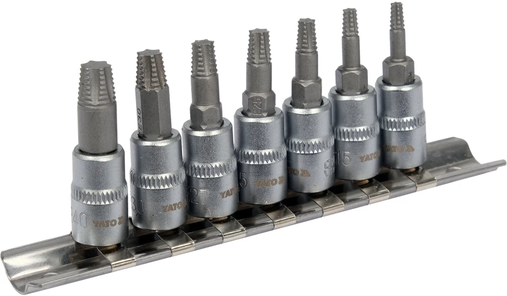Yato GRĄŽŲ RINKINYS APDIRBTI TORX VARŽTAMS, 7 Vnt