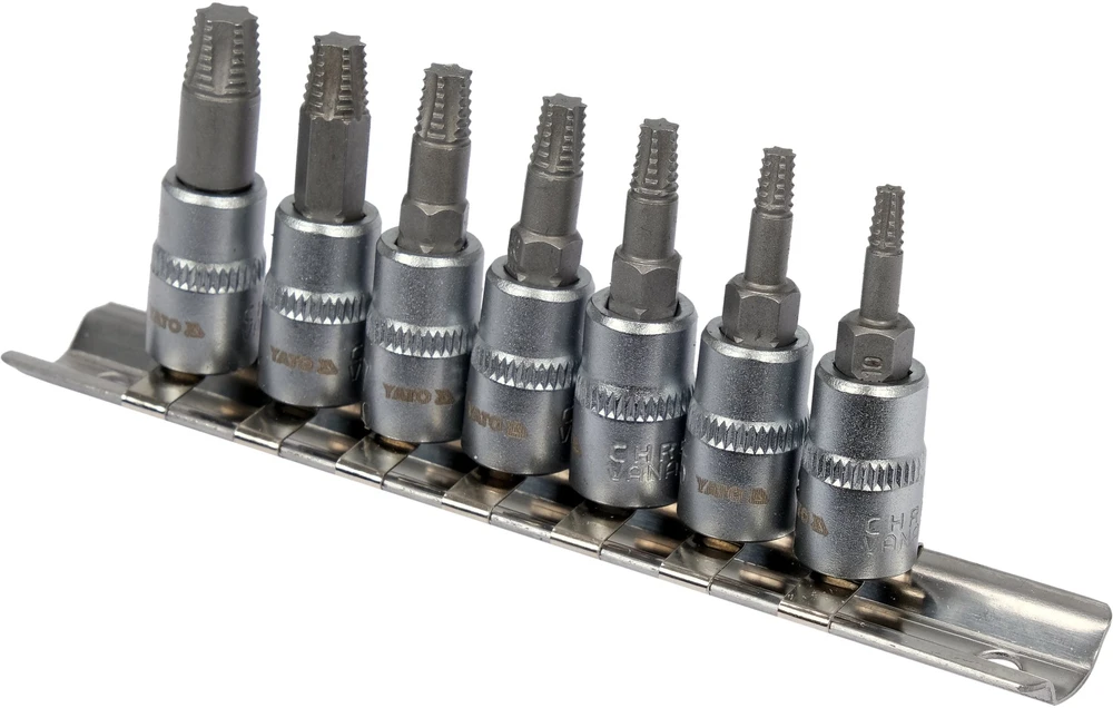 Yato GRĄŽŲ RINKINYS APDIRBTI TORX VARŽTAMS, 7 Vnt