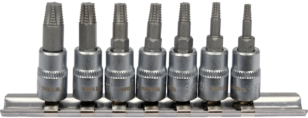 Yato GRĄŽŲ RINKINYS APDIRBTI TORX VARŽTAMS, 7 Vnt