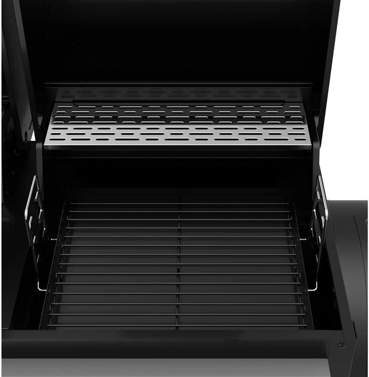 Gas- und Holzkohlegrill mit Smoker Yato YG-20038 juodas