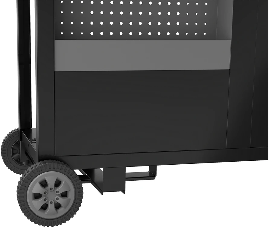 Gas- und Holzkohlegrill mit Smoker Yato YG-20038 juodas