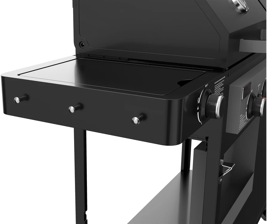 Gas- und Holzkohlegrill mit Smoker Yato YG-20038 juodas