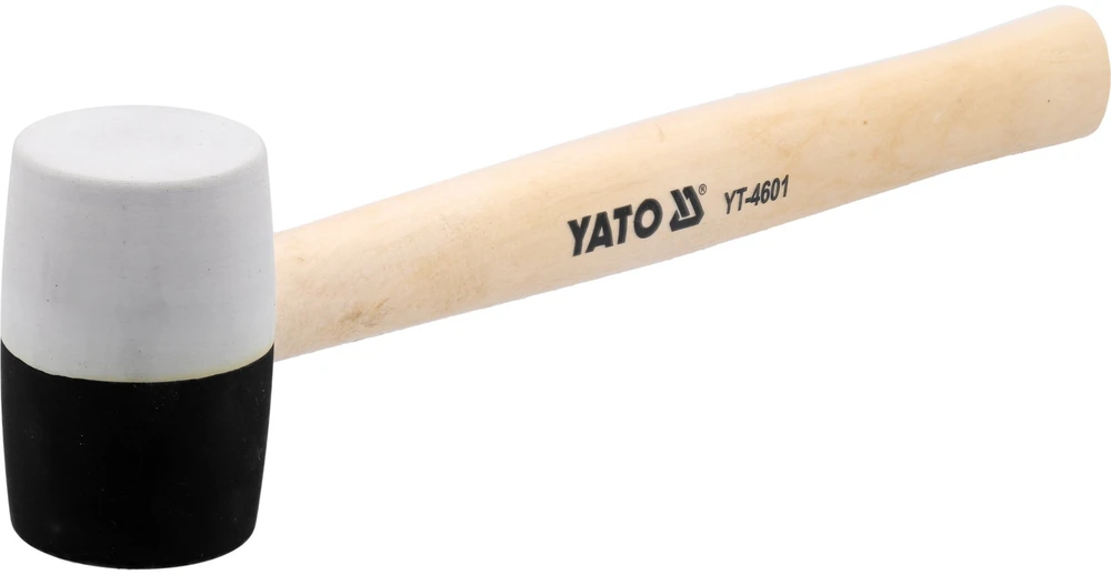 YATO GUMINIS PLAKTUKAS FI49mm, MEDINĖ RANKENA 4601