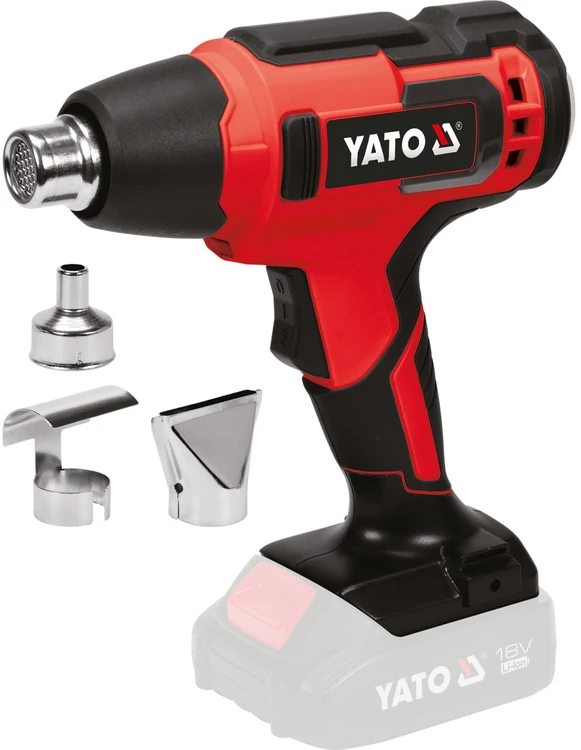 YATO ŠILDYMAS 18V℃550° II PAVAROS / BE AKUMULIATORIŲ IR ĮKROVIMO