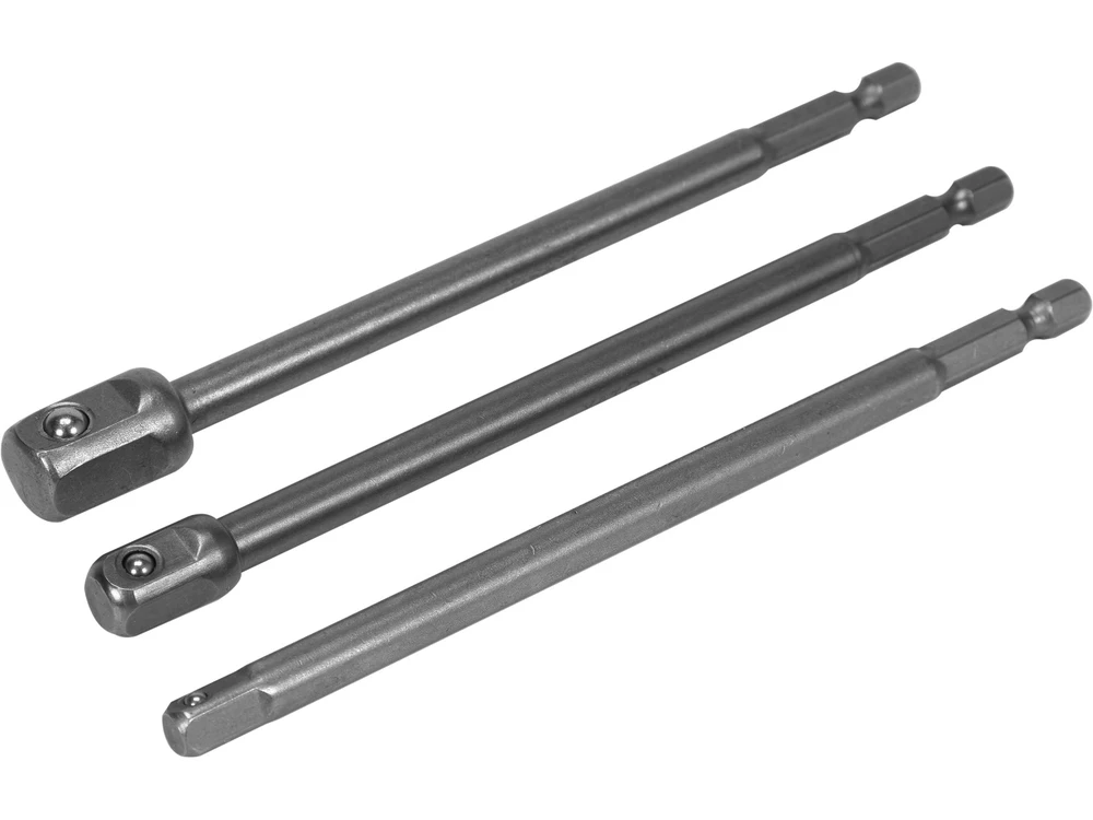YATO ADAPTER HEX DO NASADEK KPL.3 vnt.. (1/4", 3/8", 1/2")