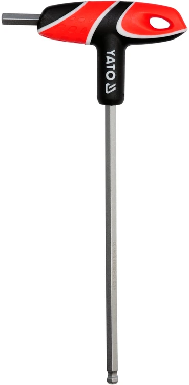 Yato HEX L-RAKTAS (SU RUTULIU) SU 8MM RANKENA