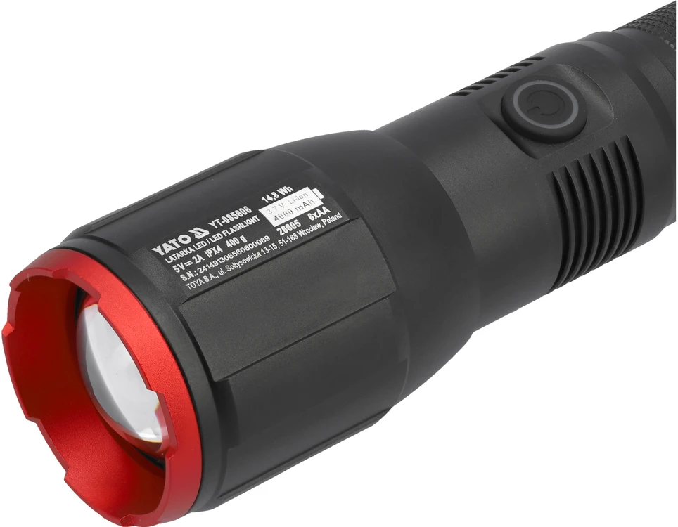 Yato Toya Sa Poland Prožektorius įkraunamas / 6XAA 25W 2500LM (YT-085606)