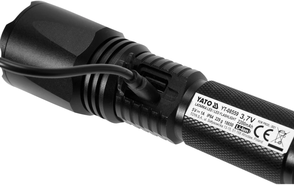 Akumuliatorinis prožektorius Yato YT-08559; 3,7 V; 2,2 Ah akum.