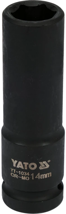 YATO šešiakampė smūgio lizdas 1/2" ILGIO 14 mm