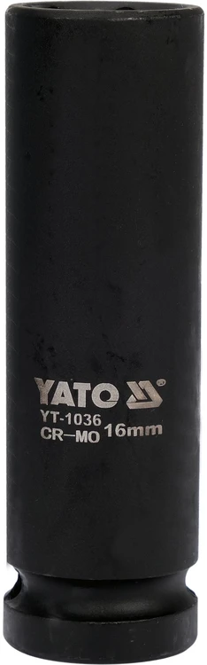 YATO ŠEIAkampis Smūgio lizdas 1/2" ILGIO 16 mm
