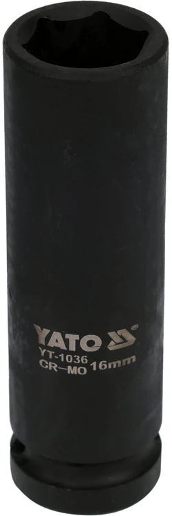 YATO ŠEIAkampis Smūgio lizdas 1/2" ILGIO 16 mm