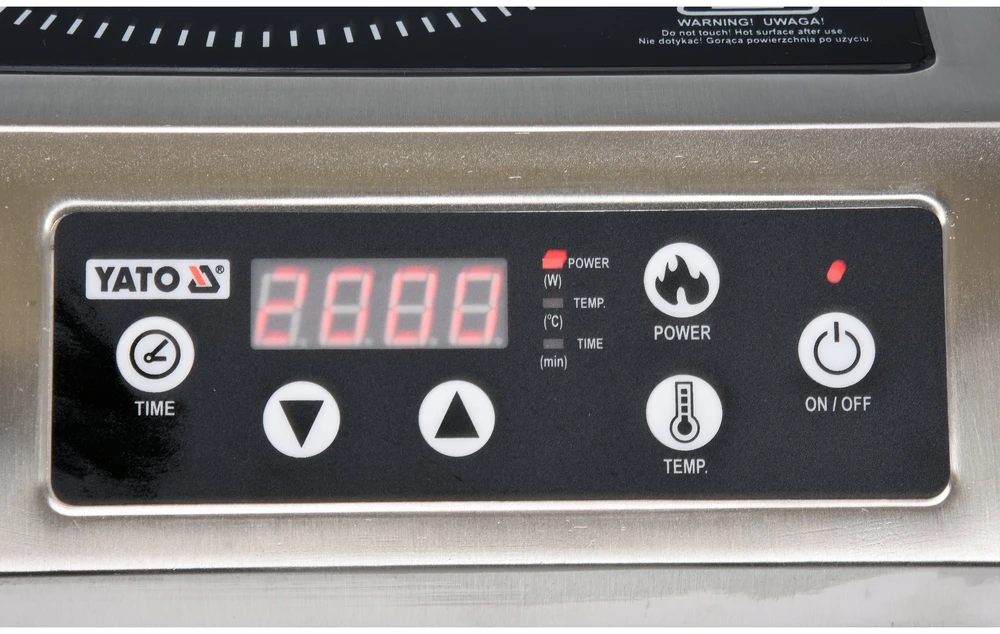 Kaitlentė Yato INDUKCINĖ VIRYKLĖ 3500 W (YG-04701)