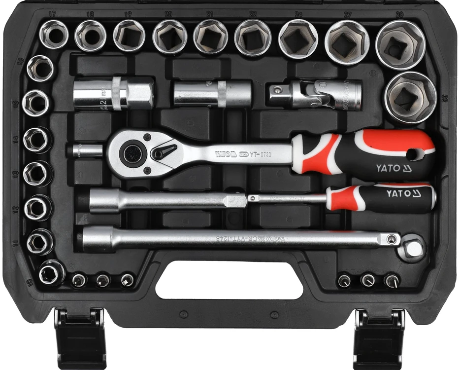 YATO Rinkinys KLUCZY 60el 1/2" / 1/4"