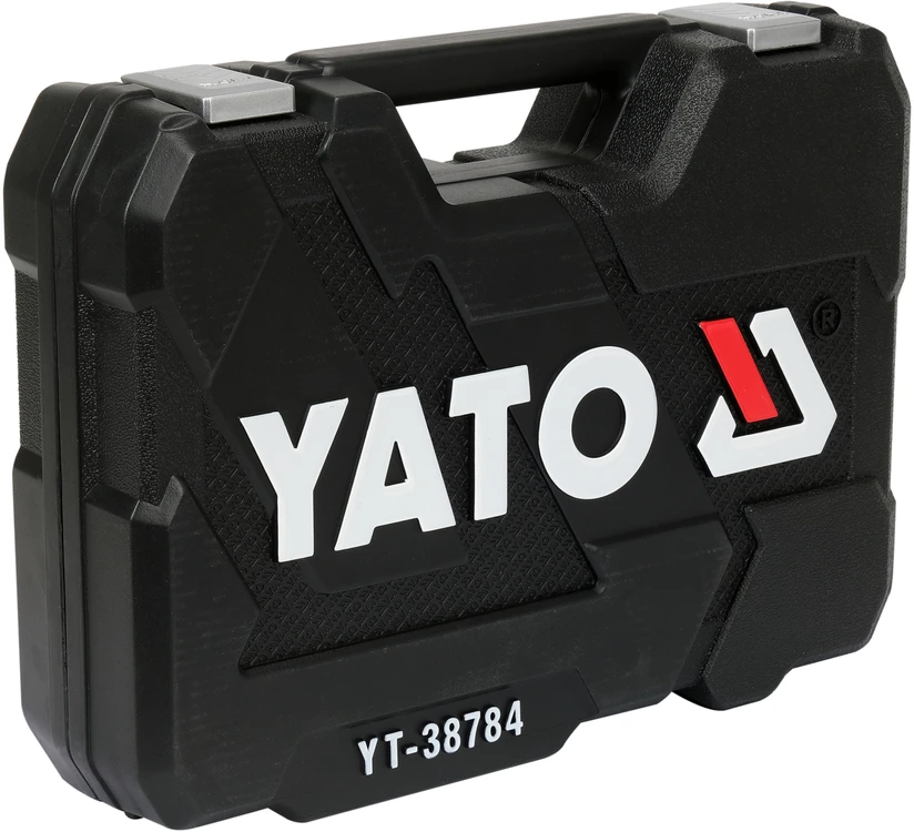 Yato Toya Sa Poland Įrankių rinkinys | 6.3 mm (1/4") + 12.5 mm (1/2") | 93 vnt. (YT-38784)