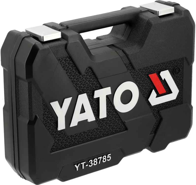 Yato Toya Sa Poland Galvučių ir įrankių rinkinys – AS-Drive, 72 dantų – 1/4" + 3/8", 92 vnt (YT-38785)